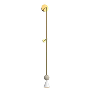Kinkiet Bingo LED złoty - MaxLight | Retro i vintage
