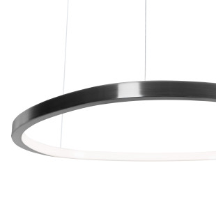 Lampa wisząca Cayenne LED - 3 ringi, czarny | MaxLight