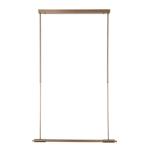 Lampa wisząca LED Flusore - Retro, 100cm, Miedź | MaxLight