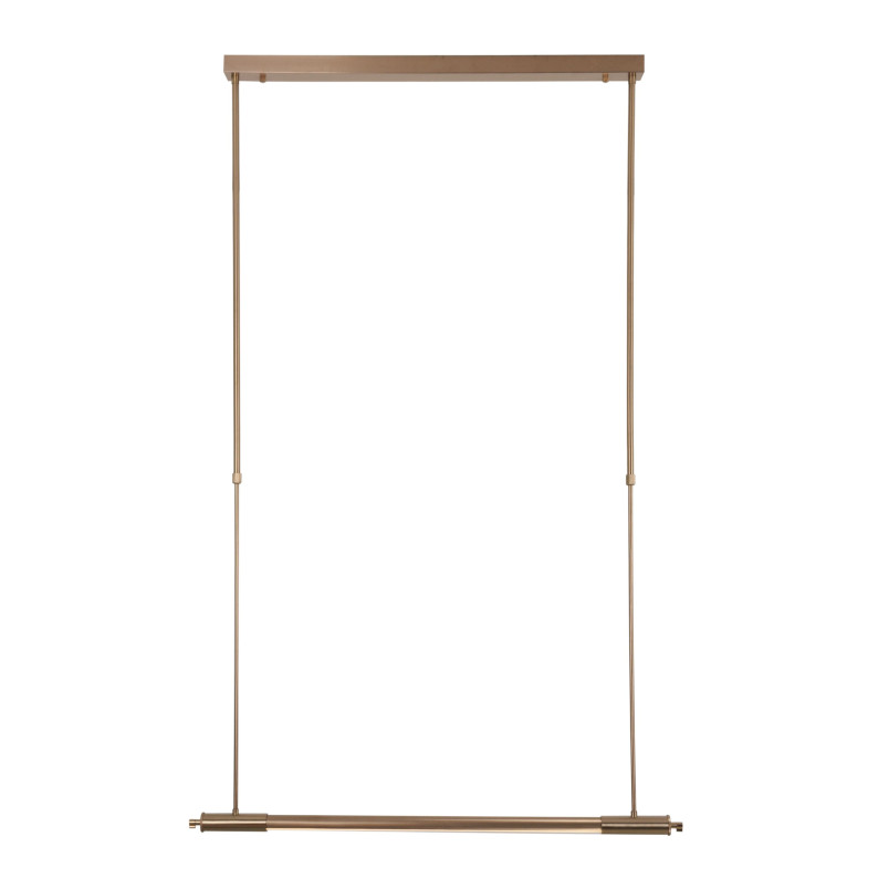 Lampa wisząca LED Flusore - Retro, 100cm, Miedź | MaxLight