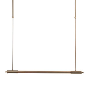 Lampa wisząca LED Flusore - Retro, 100cm, Miedź | MaxLight