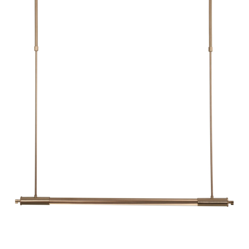 Lampa wisząca LED Flusore - Retro, 100cm, Miedź | MaxLight