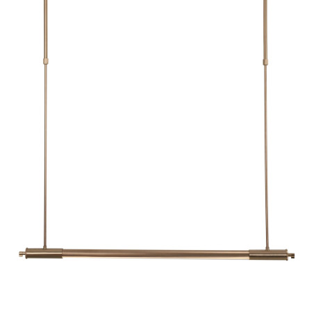 Lampa wisząca LED Flusore - Retro, 100cm, Miedź | MaxLight