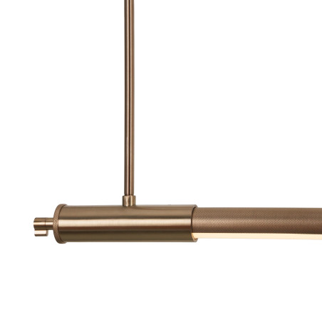 Lampa wisząca LED Flusore - Retro, 100cm, Miedź | MaxLight