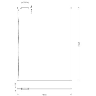 Lampa wisząca Longi LED 150cm - Minimalistyczny design, MaxLight