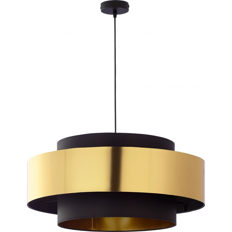 Lampa wisząca glamour Calisto | Czarno-złota TK Lighting