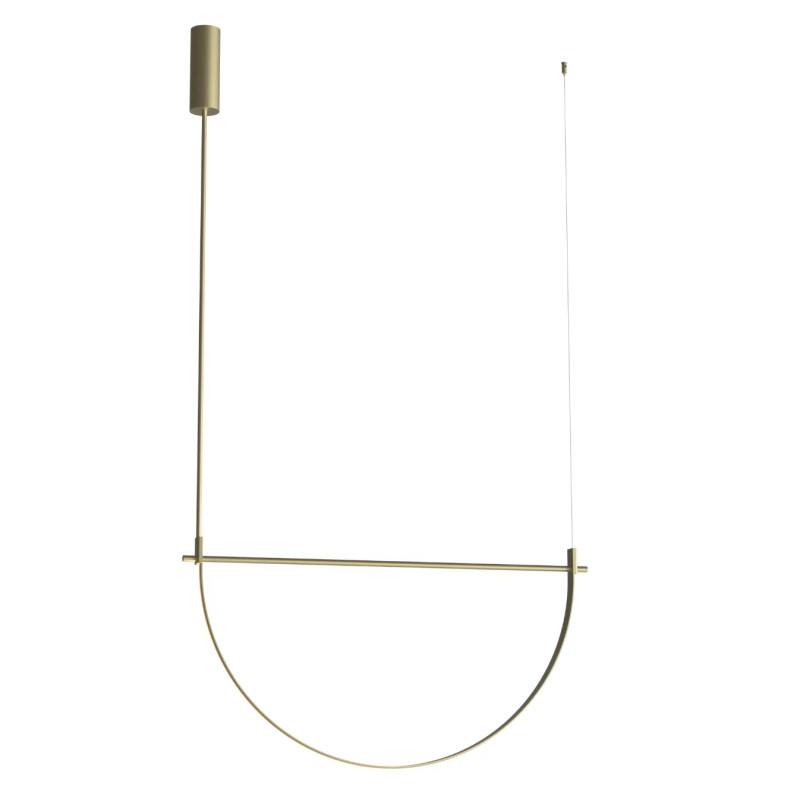 Lampa wisząca Victoria LED złota Maxlight | Nowoczesny design
