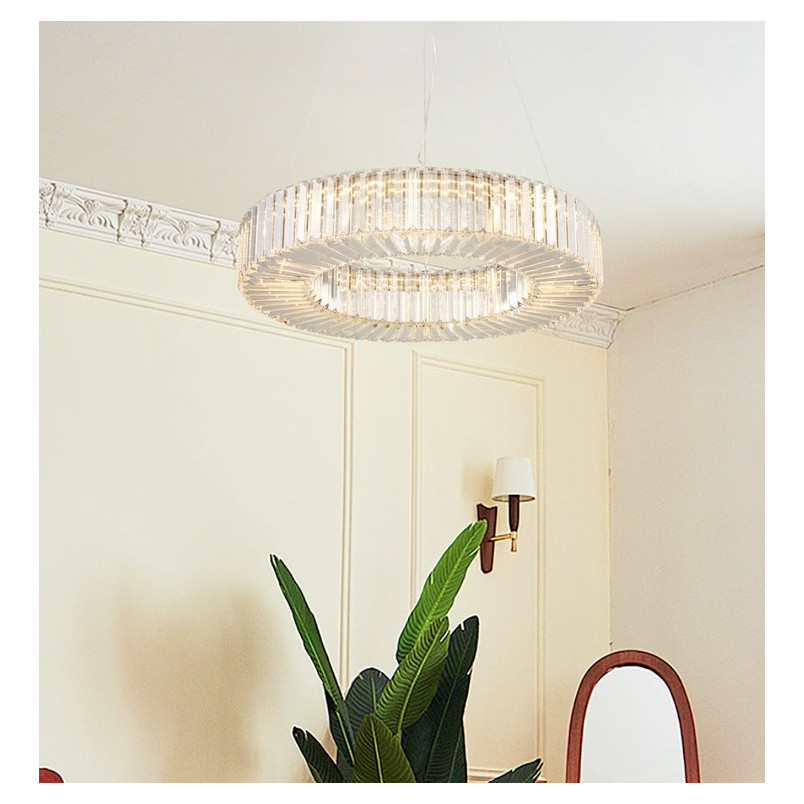 Lampa wisząca Cristal LED 60cm - Step Into Design | Luksus i Blask