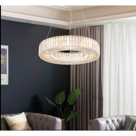 Lampa wisząca Cristal LED 60cm - Step Into Design | Luksus i Blask