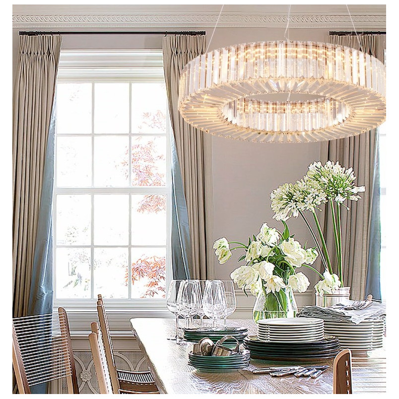 Lampa wisząca Cristal LED 60cm - Step Into Design | Luksus i Blask