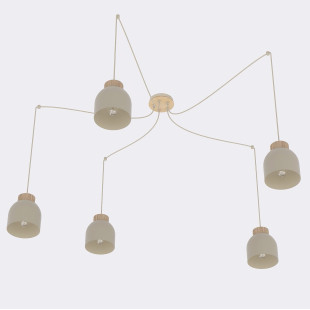 Lampa wisząca Kru Emibig | Skandynawski design