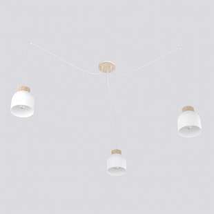 Lampa wisząca Kru Emibig | Skandynawski design, 3 punkty