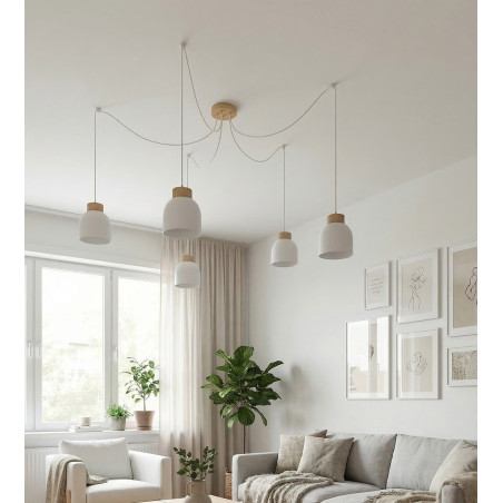 Lampa wisząca Kru - Emibig | Skandynawski design