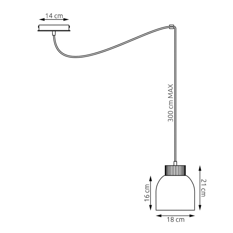 Lampa wisząca Kru | Emibig - Skandynawski design