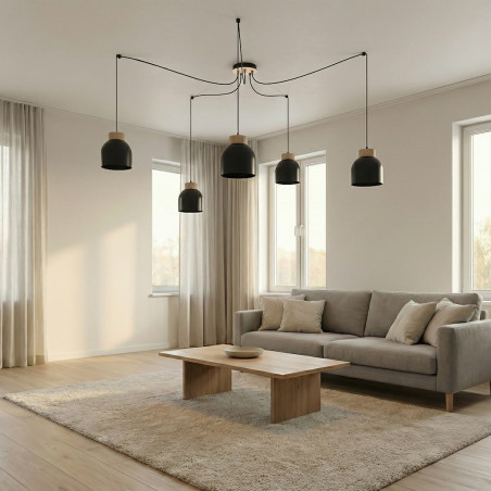 Lampa wisząca Kru - Emibig | Skandynawski design
