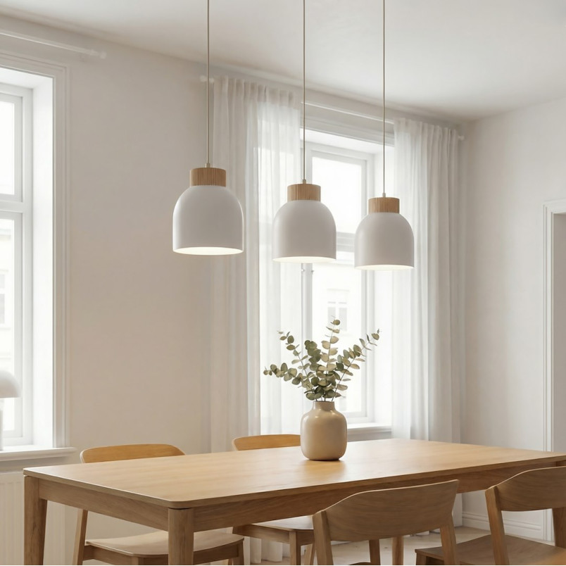 Lampa wisząca Vigo Emibig | Skandynawski design, 84cm