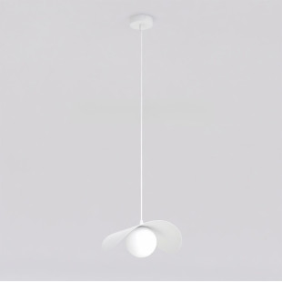 Lampa wisząca kula biała Ritual Emibig | Sklep z meblami