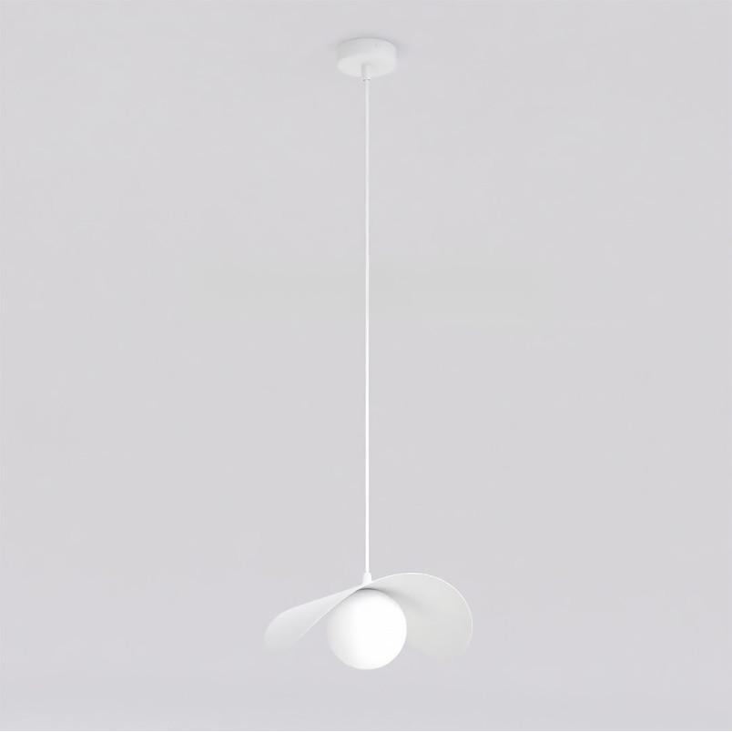 Lampa wisząca kula biała Ritual Emibig | Sklep z meblami