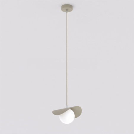 Lampa wisząca Ritual Emibig | Szklana kula, nowoczesny design
