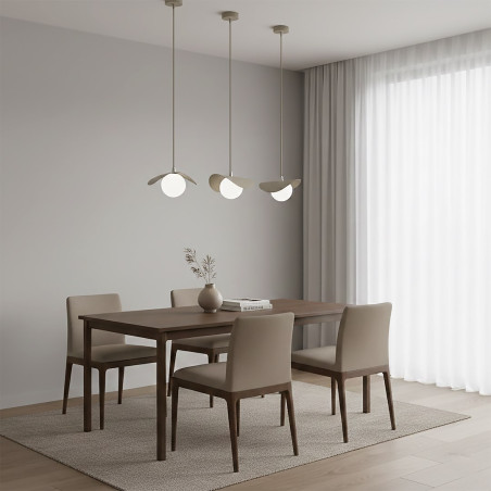 Lampa wisząca Ritual Emibig | Szklana kula, nowoczesny design