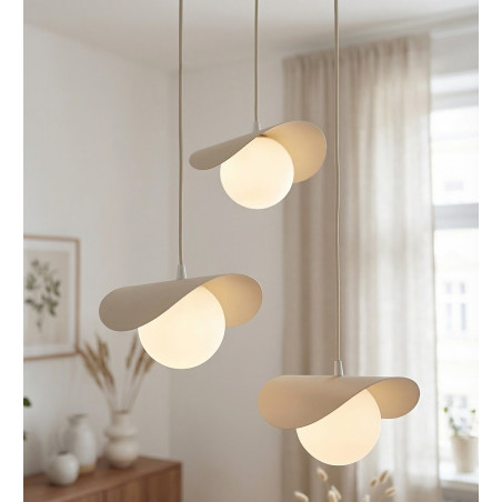 Lampa wisząca Ritual Emibig | Szklana kula, nowoczesny design