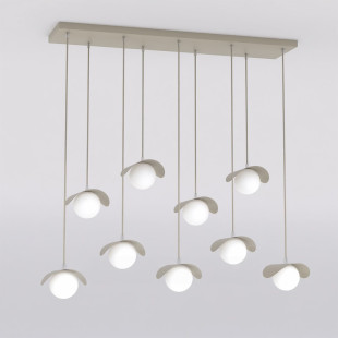 Lampa wisząca Emibig Ritual - 9 kul, nowoczesny design