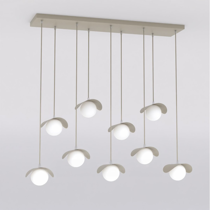 Lampa wisząca Emibig Ritual - 9 kul, nowoczesny design