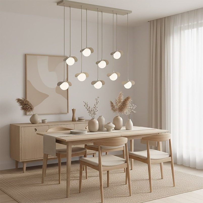 Lampa wisząca Emibig Ritual - 9 kul, nowoczesny design