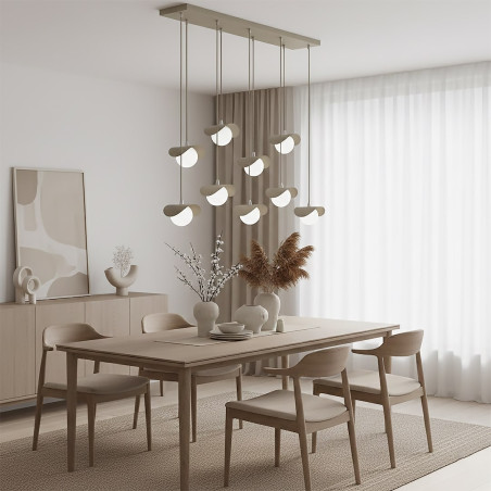 Lampa wisząca Emibig Ritual - 9 kul, nowoczesny design