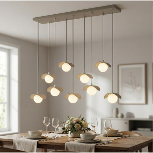 Lampa wisząca Emibig Ritual - 9 kul, nowoczesny design