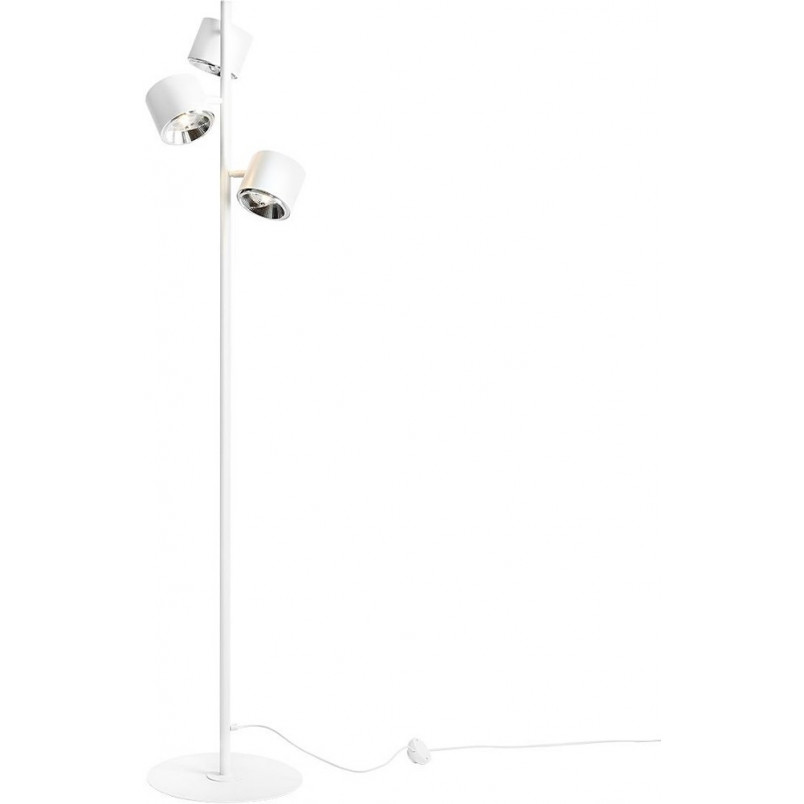 Lampa podłogowa biała 3 klosze | Aldex Bot - Sklep z lampami