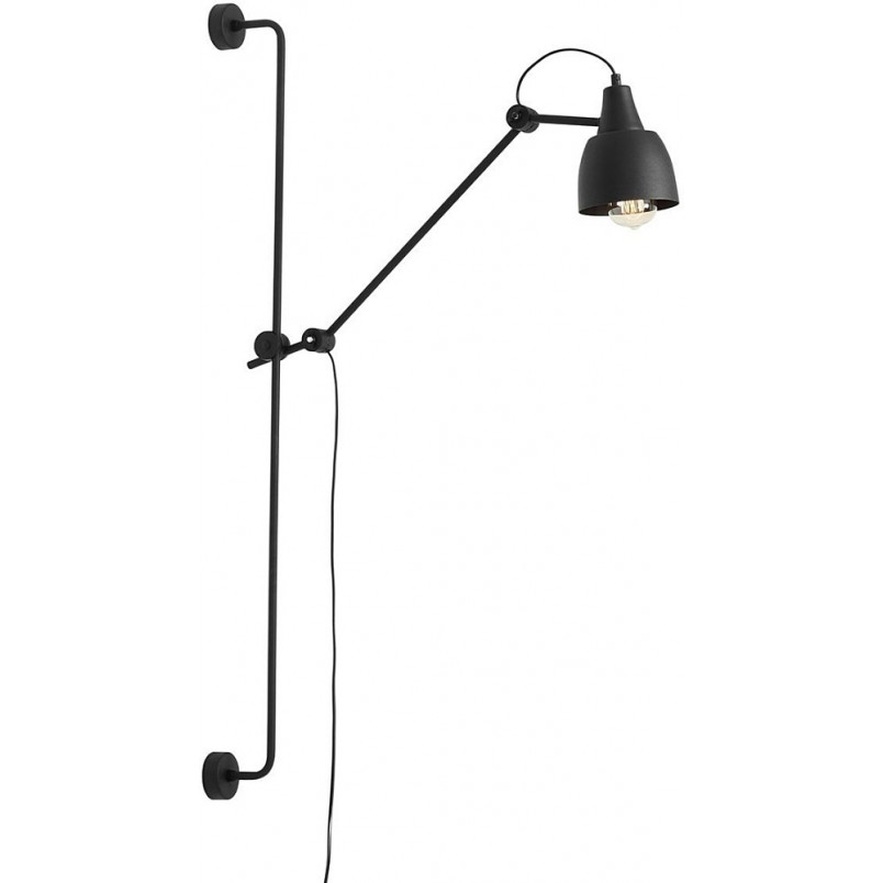Kinkiet industrialny Dron czarny Aldex | Loft, E27