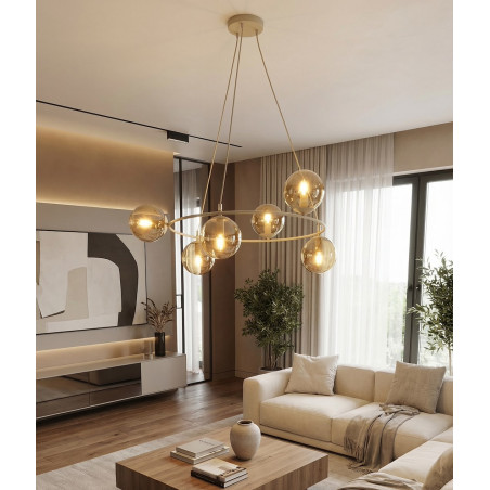 Azura 6 Mokka Amber Emibig