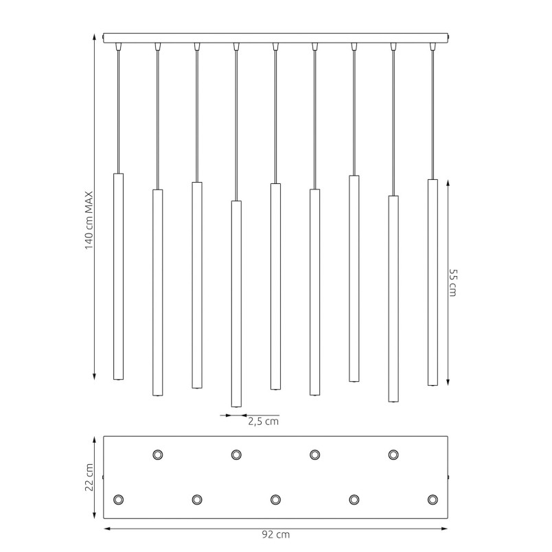 Lampa Selter IX - Minimalistyczny design Emibig