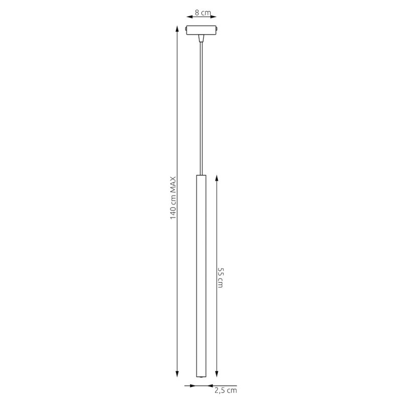 Lampa wisząca Selter Emibig - minimalistyczny design