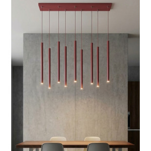 Lampa wisząca Selter IX - Emibig | Burgundzki design