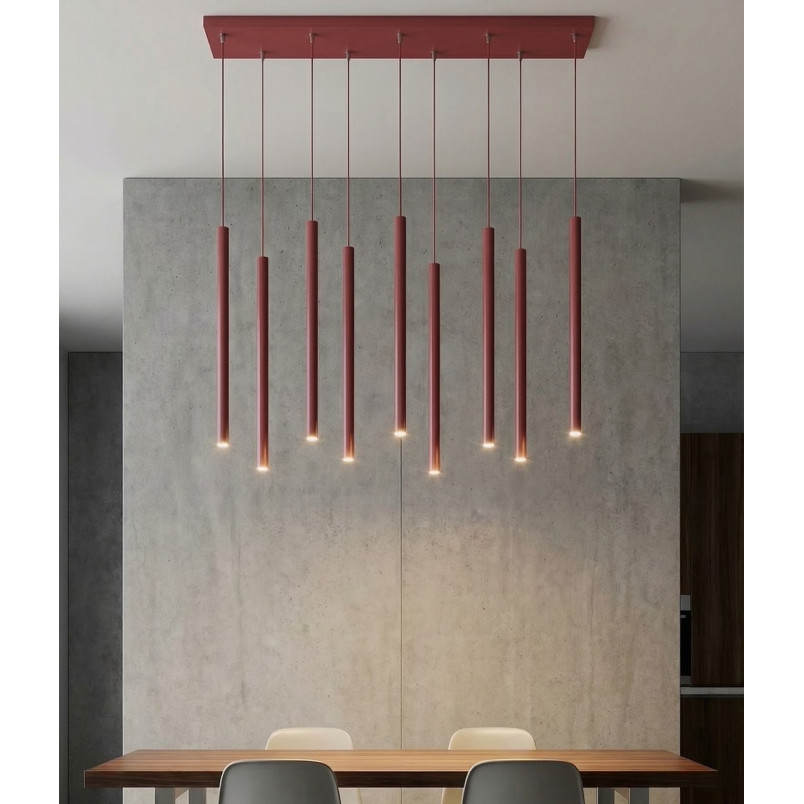 Lampa wisząca Selter IX - Emibig | Burgundzki design