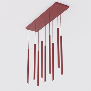 Lampa wisząca Selter IX - Emibig | Burgundzki design
