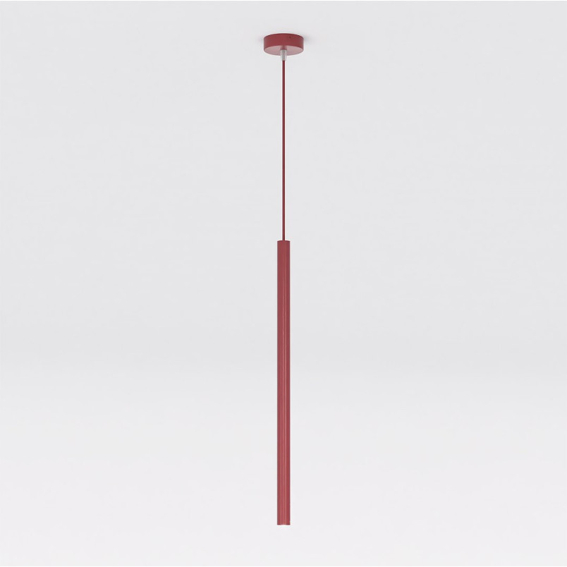 Lampa wisząca Selter Emibig | Minimalistyczny design, burgundzki kolor