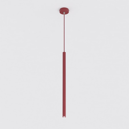 Lampa wisząca Selter Emibig | Minimalistyczny design, burgundzki kolor