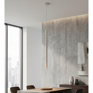 Lampa wisząca Selter szara Emibig | Minimalistyczny design
