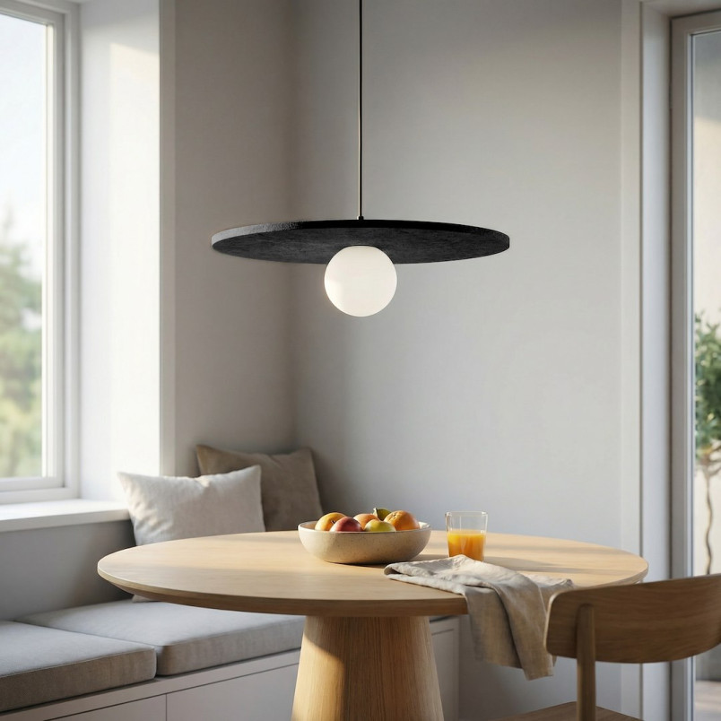 Lampa wisząca Calma | Emibig | Filcowa kula 40cm