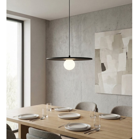 Lampa wisząca Calma | Emibig | Filcowa kula 40cm