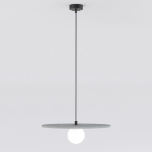Lampa wisząca Calma Emibig | Filcowa kula 40cm