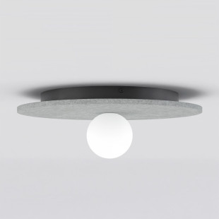 Plafon Calma Emibig | Szary filc | Nowoczesny design