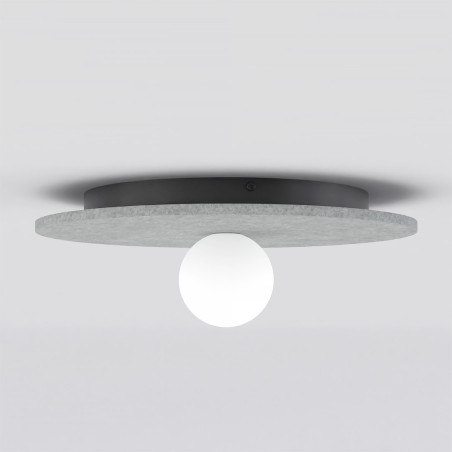 Plafon Calma Emibig | Szary filc | Nowoczesny design
