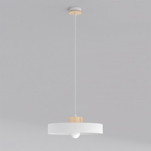 Lampa wisząca Kivi Emibig | Skandynawski design, biały klosz