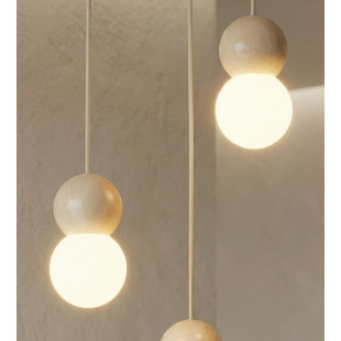 Lampa wisząca Loop Emibig - 3 kule, skandynawski design