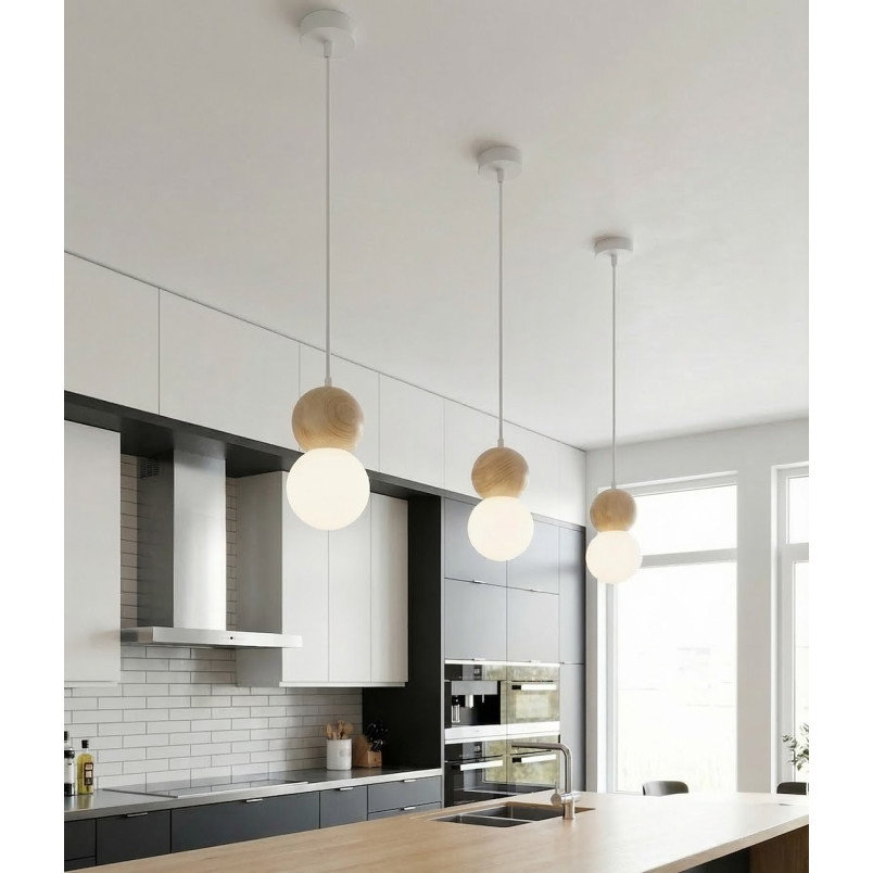Lampa wisząca Loop Emibig | Skandynawski design