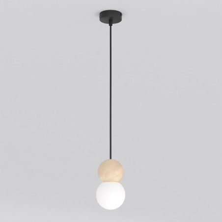Lampa wisząca Loop Emibig | Szklana kula, styl skandynawski